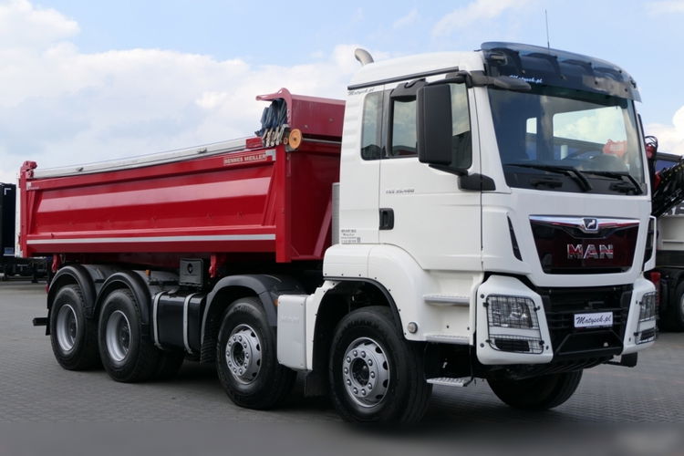 MAN TGS 35.460 / 8X4 / WYWROTKA 2 STR / BORDMATIC / MEILLER KIPPER / AUTOMAT / EURO 6 zdjęcie 25