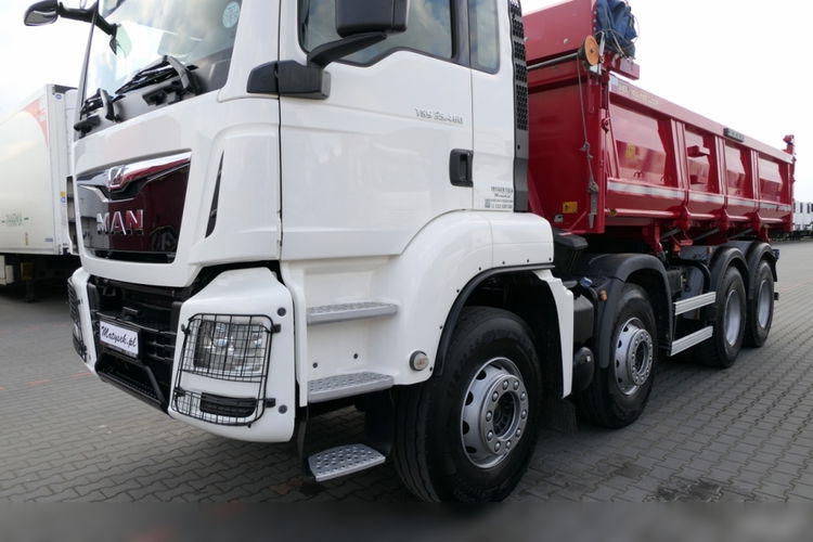 MAN TGS 35.460 / 8X4 / WYWROTKA 2 STR / BORDMATIC / MEILLER KIPPER / AUTOMAT / EURO 6 zdjęcie 27