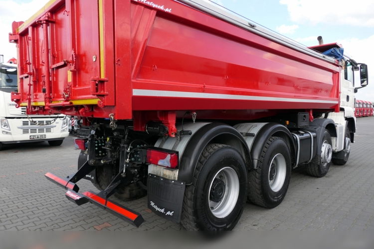 MAN TGS 35.460 / 8X4 / WYWROTKA 2 STR / BORDMATIC / MEILLER KIPPER / AUTOMAT / EURO 6 zdjęcie 32