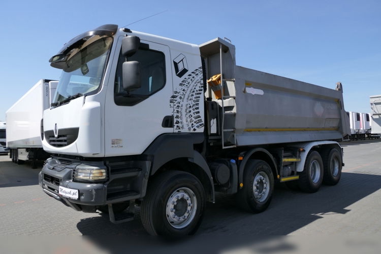 Renault KERAX 450 / 8x4 / WYWROTKA TYLNOZSYPOWA KH-KIPPER / MANUAL /  zdjęcie 10