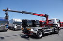 SCANIA P 320 / WYWROTKA BDF + HDS HMF 635 -wysów: 6.8 m / CHWYTAK do złomu / EURO 6 / BDF + KIPPER + HDS / zdjęcie 9