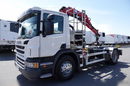 SCANIA P 320 / WYWROTKA BDF + HDS HMF 635 -wysów: 6.8 m / CHWYTAK do złomu / EURO 6 / BDF + KIPPER + HDS / zdjęcie 19
