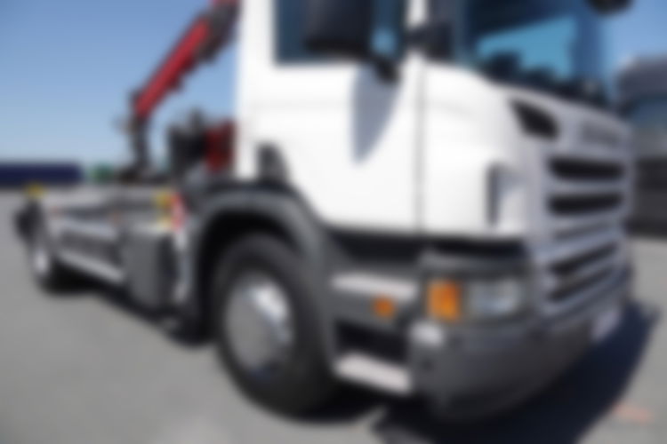 SCANIA P 320 / WYWROTKA BDF + HDS HMF 635 -wysów: 6.8 m / CHWYTAK do złomu / EURO 6 / BDF + KIPPER + HDS / zdjęcie 29