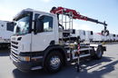 SCANIA P 320 / WYWROTKA BDF + HDS HMF 635 -wysów: 6.8 m / CHWYTAK do złomu / EURO 6 / BDF + KIPPER + HDS / zdjęcie 3