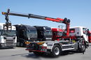 SCANIA P 320 / WYWROTKA BDF + HDS HMF 635 -wysów: 6.8 m / CHWYTAK do złomu / EURO 6 / BDF + KIPPER + HDS / zdjęcie 8