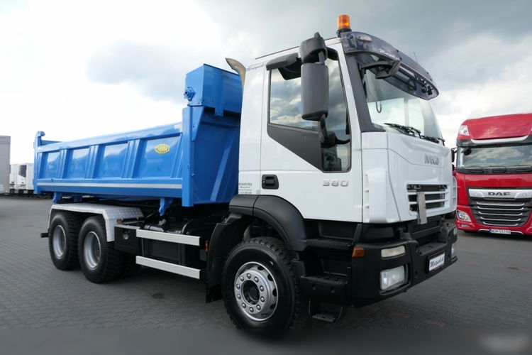 Iveco TRAKKER 380 / 6x4 / WYWROTKA MEILLER KIPPER / HYDROBURTA / BORDMATIC / OPONY 100 % / ŁADOWNOŚĆ : 14 TON zdjęcie 22