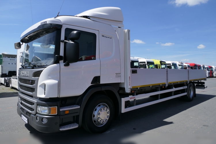 Scania P 250 / BURTOWA / SKRZYNIOWY - długość: 8.10 m / 2016 / EURO 6 / zdjęcie 3