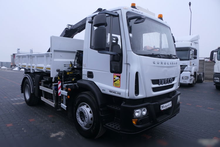 Iveco / 19 - 320 KM / E 6 / WYWROTKA + HDS / HYDROBURTA / 3 STRONNY KIPPER - 3.5 M / EURO 6 zdjęcie 16