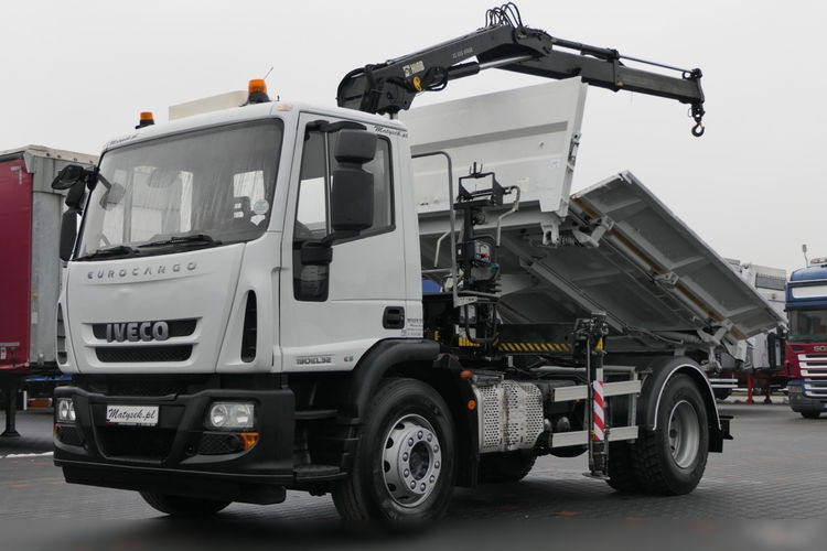 Iveco / 19 - 320 KM / E 6 / WYWROTKA + HDS / HYDROBURTA / 3 STRONNY KIPPER - 3.5 M / EURO 6 zdjęcie 2