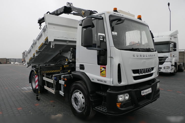 Iveco / 19 - 320 KM / E 6 / WYWROTKA + HDS / HYDROBURTA / 3 STRONNY KIPPER - 3.5 M / EURO 6 zdjęcie 5