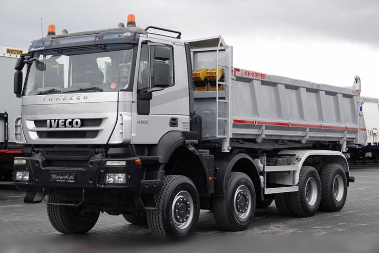 Iveco TRAKKER 440 / 8X8 / 2 STR. WYWROTKA / KH-KIPPER / BORDMATIC  / MANUAL   zdjęcie 21