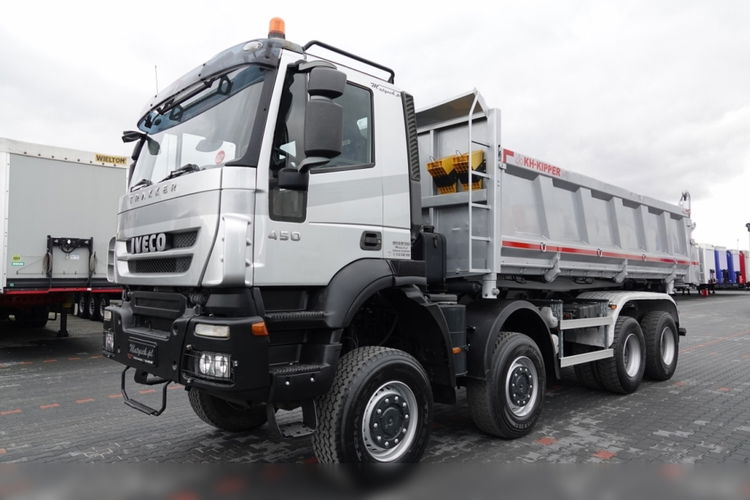 Iveco TRAKKER 440 / 8X8 / 2 STR. WYWROTKA / KH-KIPPER / BORDMATIC  / MANUAL   zdjęcie 22