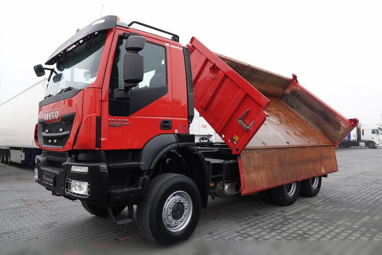 IVECO TRAKKER 450 / 6x6 / WYWROTKA / BORDMATIC / MEILLER KIPPER 3 STRONNY zdjęcie 10