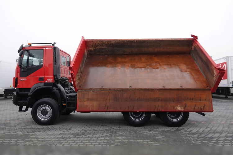 IVECO TRAKKER 450 / 6x6 / WYWROTKA / BORDMATIC / MEILLER KIPPER 3 STRONNY zdjęcie 11
