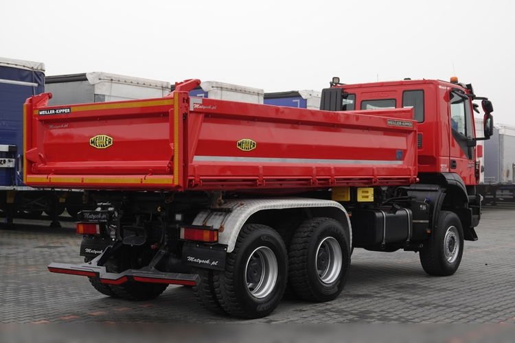 IVECO TRAKKER 450 / 6x6 / WYWROTKA / BORDMATIC / MEILLER KIPPER 3 STRONNY zdjęcie 21