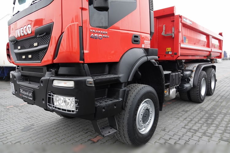 IVECO TRAKKER 450 / 6x6 / WYWROTKA / BORDMATIC / MEILLER KIPPER 3 STRONNY zdjęcie 26