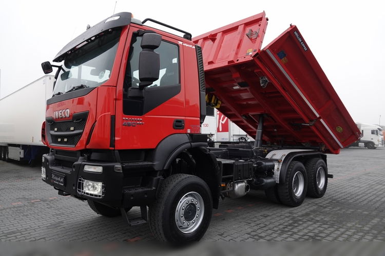 IVECO TRAKKER 450 / 6x6 / WYWROTKA / BORDMATIC / MEILLER KIPPER 3 STRONNY zdjęcie 2