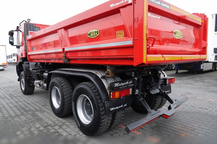 IVECO TRAKKER 450 / 6x6 / WYWROTKA / BORDMATIC / MEILLER KIPPER 3 STRONNY zdjęcie 33