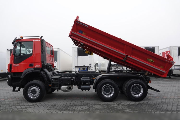 IVECO TRAKKER 450 / 6x6 / WYWROTKA / BORDMATIC / MEILLER KIPPER 3 STRONNY zdjęcie 3