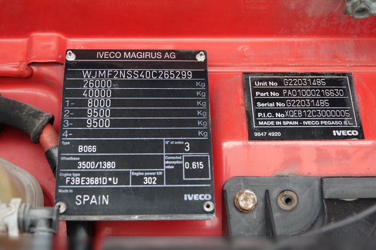 IVECO TRAKKER 450 / 6x6 / WYWROTKA / BORDMATIC / MEILLER KIPPER 3 STRONNY zdjęcie 49
