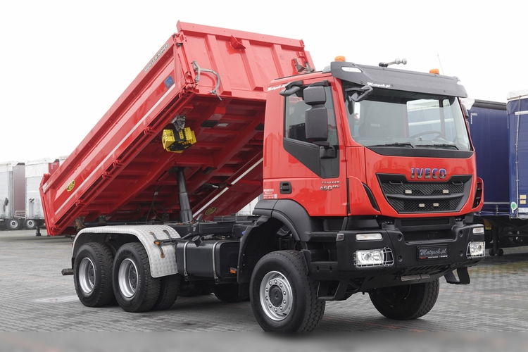 IVECO TRAKKER 450 / 6x6 / WYWROTKA / BORDMATIC / MEILLER KIPPER 3 STRONNY zdjęcie 8