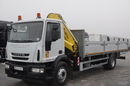 Iveco EUROCARGO 160E25 / 4X2 / SKRZYNIOWY - 7, 5 M + HDS HYVA 911 / PILOT / ROTATOR / EURO 5 zdjęcie 10