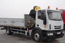 Iveco EUROCARGO 160E25 / 4X2 / SKRZYNIOWY - 7, 5 M + HDS HYVA 911 / PILOT / ROTATOR / EURO 5 zdjęcie 15