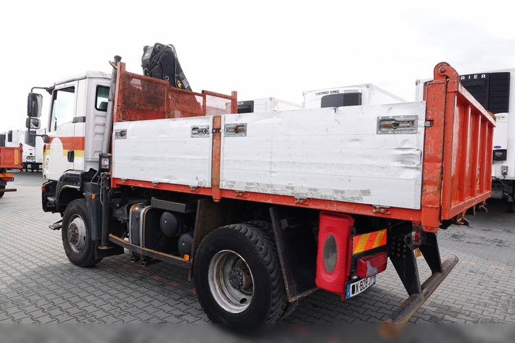 MAN TGM 13.280 / 4x4 / UAL / WYWROTKA + HDS HIAB 111 zdjęcie 11