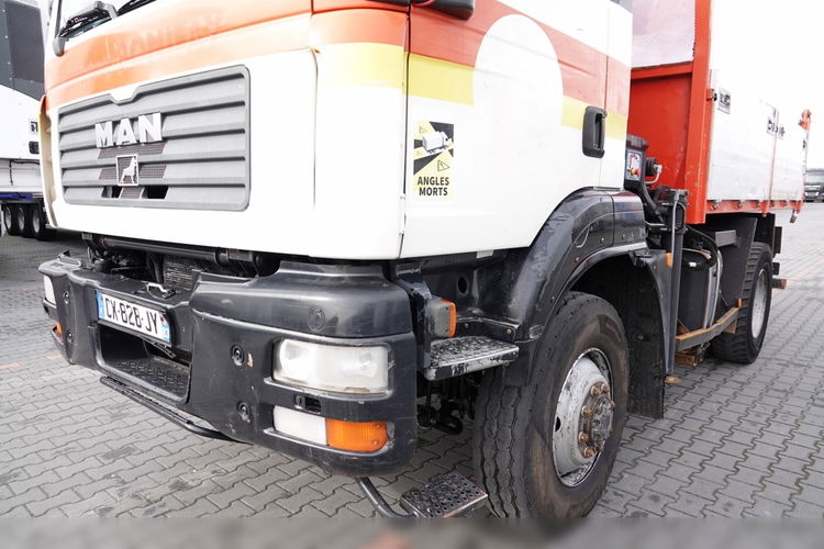 MAN TGM 13.280 / 4x4 / UAL / WYWROTKA + HDS HIAB 111 zdjęcie 16