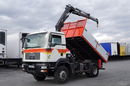 MAN TGM 13.280 / 4x4 / UAL / WYWROTKA + HDS HIAB 111 zdjęcie 1