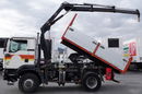 MAN TGM 13.280 / 4x4 / UAL / WYWROTKA + HDS HIAB 111 zdjęcie 3