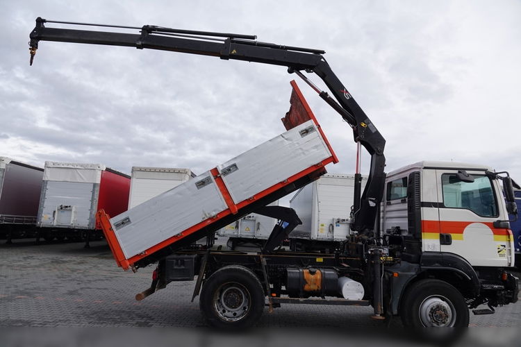 MAN TGM 13.280 / 4x4 / UAL / WYWROTKA + HDS HIAB 111 zdjęcie 6