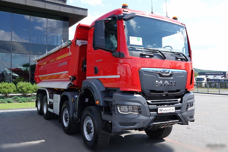 MAN TGS 41.480 / 8X8 / WYWROTKA TYLNOZSYPOWA / HARDOX / NOWA / OD RĘKI / KH-KIPPER / 2024 R zdjęcie 12