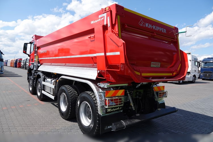 MAN TGS 41.480 / 8X8 / WYWROTKA TYLNOZSYPOWA / HARDOX / NOWA / OD RĘKI / KH-KIPPER / 2024 R zdjęcie 23