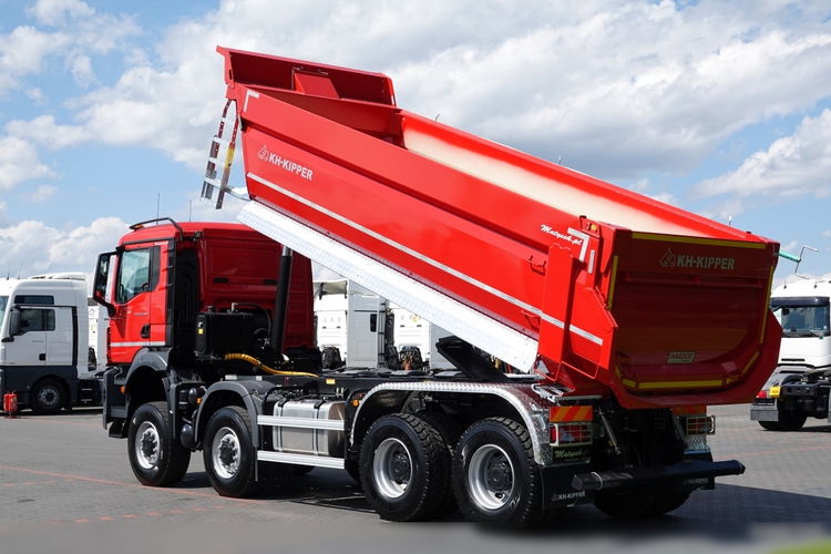MAN TGS 41.480 / 8X8 / WYWROTKA TYLNOZSYPOWA / HARDOX / NOWA / OD RĘKI / KH-KIPPER / 2024 R zdjęcie 6