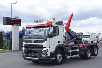 Volvo FMX 450 / 6X2 / HAKOWIEC / DALBY XHM 3C20M / OŚ PODNOSZONA /EURO 6 / + PRZYCZEPA DO KONTENERÓW 