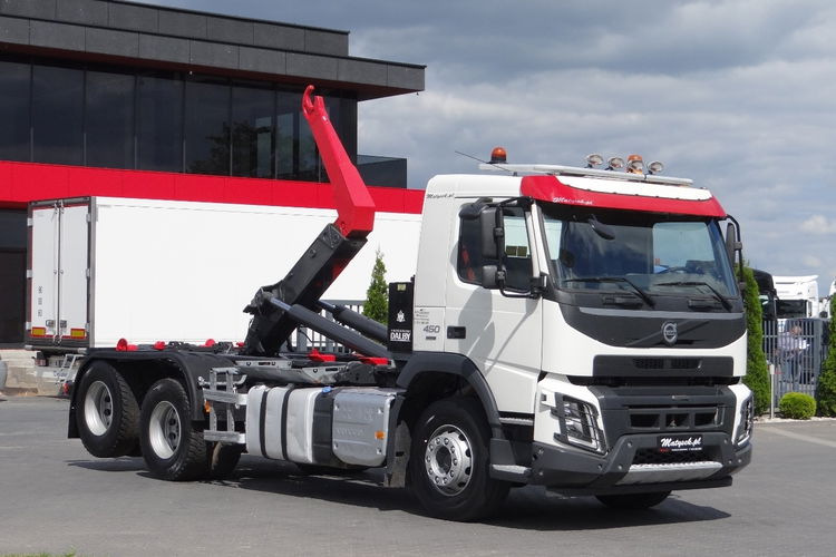 Volvo FMX 450 / 6X2 / HAKOWIEC / DALBY XHM 3C20M / OŚ PODNOSZONA /EURO 6 / + PRZYCZEPA DO KONTENERÓW  zdjęcie 8