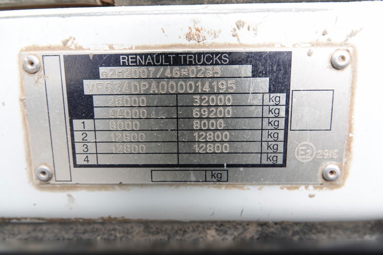 Renault RENUALT KERAX 460 DXI / 6X4 / BETONOMIESZARKA - 7 M3 / AUTOMAT / E5 EEV zdjęcie 34