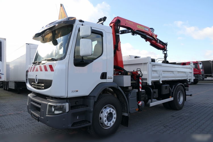 Renault REANULT PREMIUM 19T - 320 DXI / WYWROTKA + HDS / HYDROBURTA / 3 STRONNY KIPPER - 4.25 M / EURO 5 zdjęcie 25