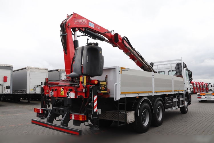 Mercedes -BENZ ACTROS 3336 / 6 X 4 / SKRZYNIOWY - 6.85 M + HDS FASSI F195 / PILOT / EPS + SPRZĘGŁO / 08.2012 R zdjęcie 19