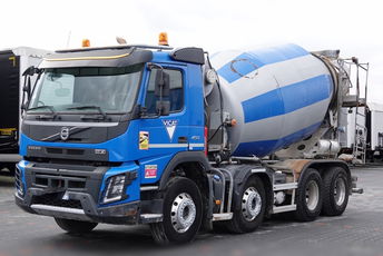 Volvo FMX 450 / 8x4 / GRUSZKA 9m3 / BETONOMIESZARKA / EURO 6