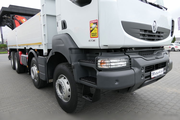 Renault KERAX 410 DXI / 8 X 4 / SKRZYNIOWY- 6.8 M + HDS PALFINGER PK 20002 - 12, 5 M / PILOT / ROTATOR / 2 zdjęcie 17