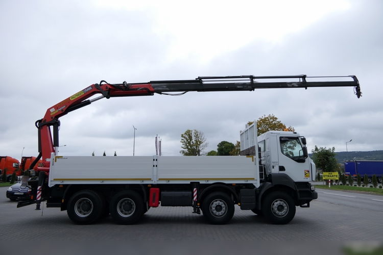 Renault KERAX 410 DXI / 8 X 4 / SKRZYNIOWY- 6.8 M + HDS PALFINGER PK 20002 - 12, 5 M / PILOT / ROTATOR / 2 zdjęcie 7