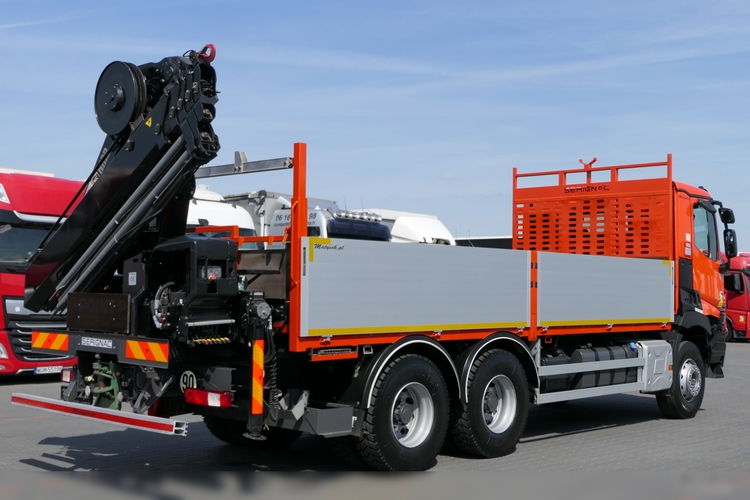 Renault C 430 / 6x4 / SKRZYNIOWY 6, 5 M + HDS HIAB 188 12.8 M / STEROWANIE RADIOWE / 2015 / OPONY 100% zdjęcie 15