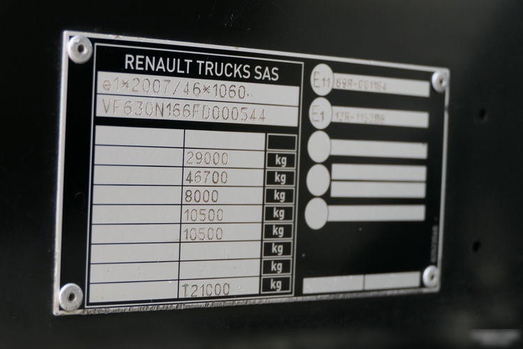 Renault C 430 / 6x4 / SKRZYNIOWY 6, 5 M + HDS HIAB 188 12.8 M / STEROWANIE RADIOWE / 2015 / OPONY 100% zdjęcie 41