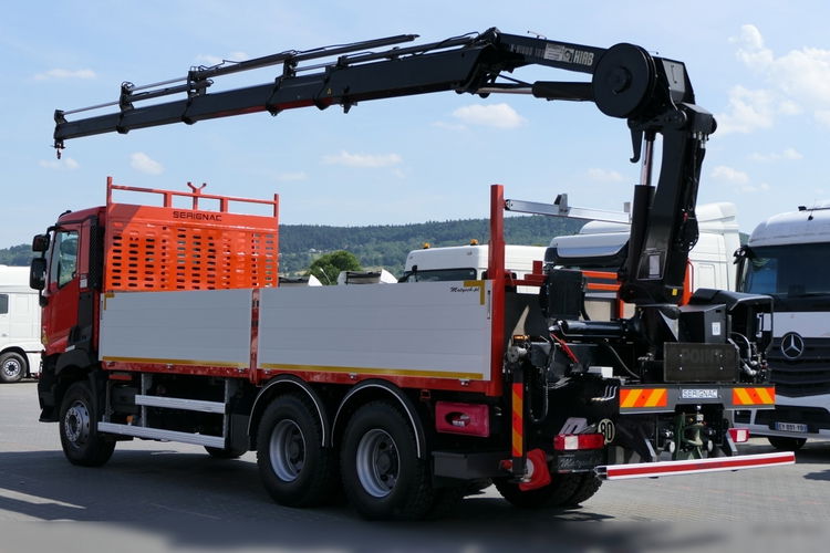 Renault C 430 / 6x4 / SKRZYNIOWY 6, 5 M + HDS HIAB 188 12.8 M / STEROWANIE RADIOWE / 2015 / OPONY 100% zdjęcie 5