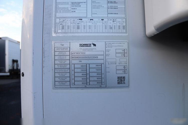 Schmitz CHŁODNIA / CARRIER VECTOR 1550 / 2000 MTH / WINDA ZAŁADOWCZA / zdjęcie 26