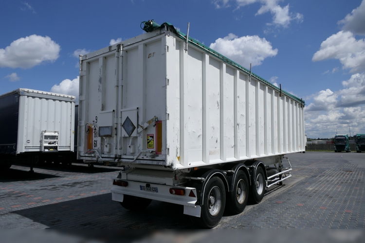 BENALU GENERAL TRAILERS / / WYWROTKA - 55 M3 / CAŁA ALUMINIOWA / 5 700 KG / zdjęcie 5