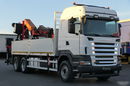 SCANIA R 480 / 6X4 / SKRZYNIA - 6.2 M + HDS PALFINGER PK 40002 + FLY JIB - 26.4 M / STEROWANIE RADIOWE zdjęcie 22