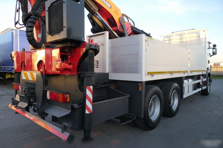 SCANIA R 480 / 6X4 / SKRZYNIA - 6.2 M + HDS PALFINGER PK 40002 + FLY JIB - 26.4 M / STEROWANIE RADIOWE zdjęcie 28
